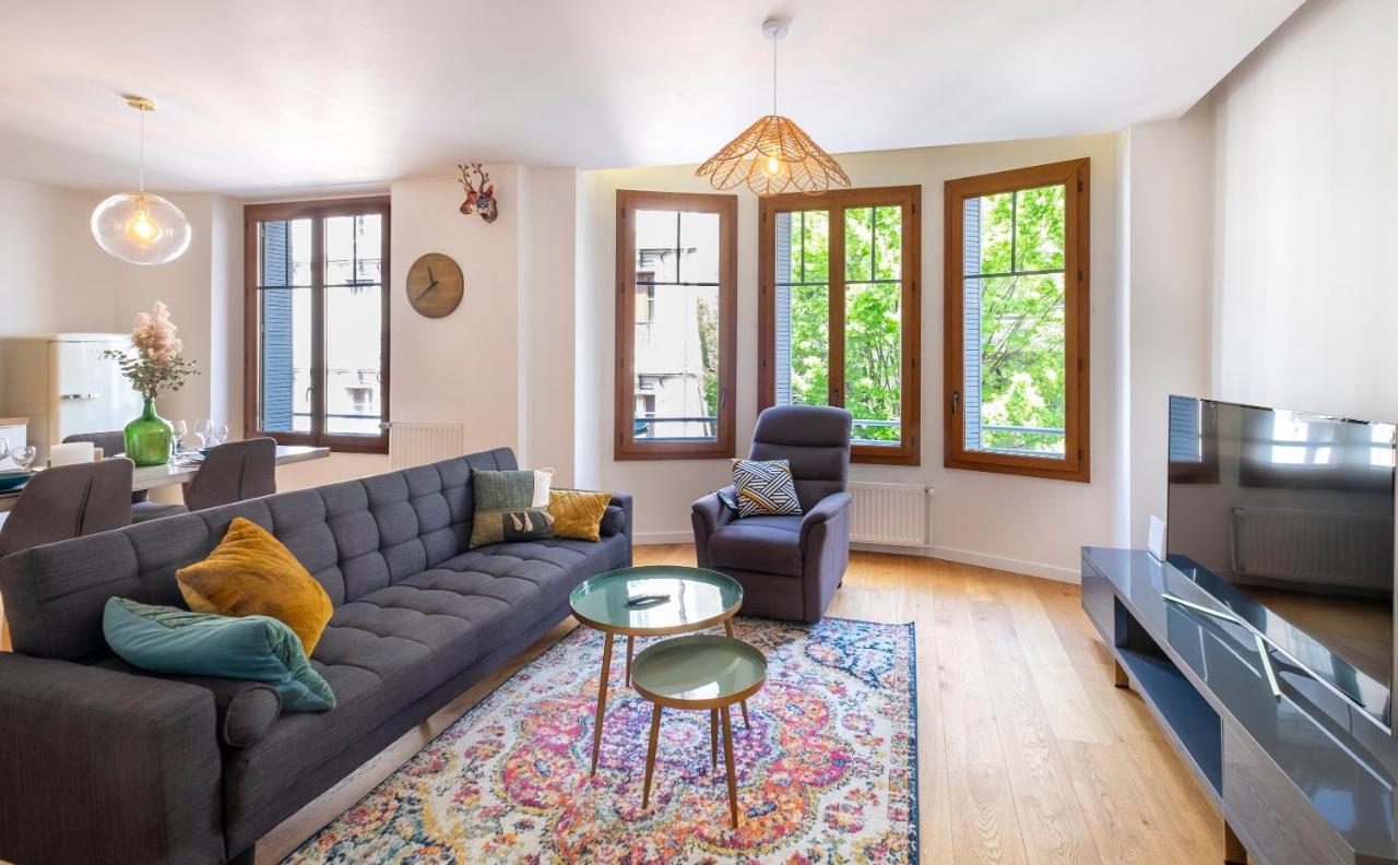 Sommeiller A 2 Min Du Lac Apartment Annecy Ngoại thất bức ảnh